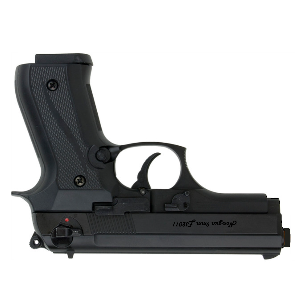 Non-gun 9mm E32011 Semi Automatic Black Pistol 2 Non-gun 9mm E32011 Semi Automatic Black Pistol 2