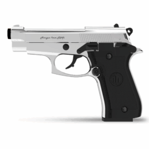 Non-gun 9mm R84FS Semi Automatic Chrome Pistol