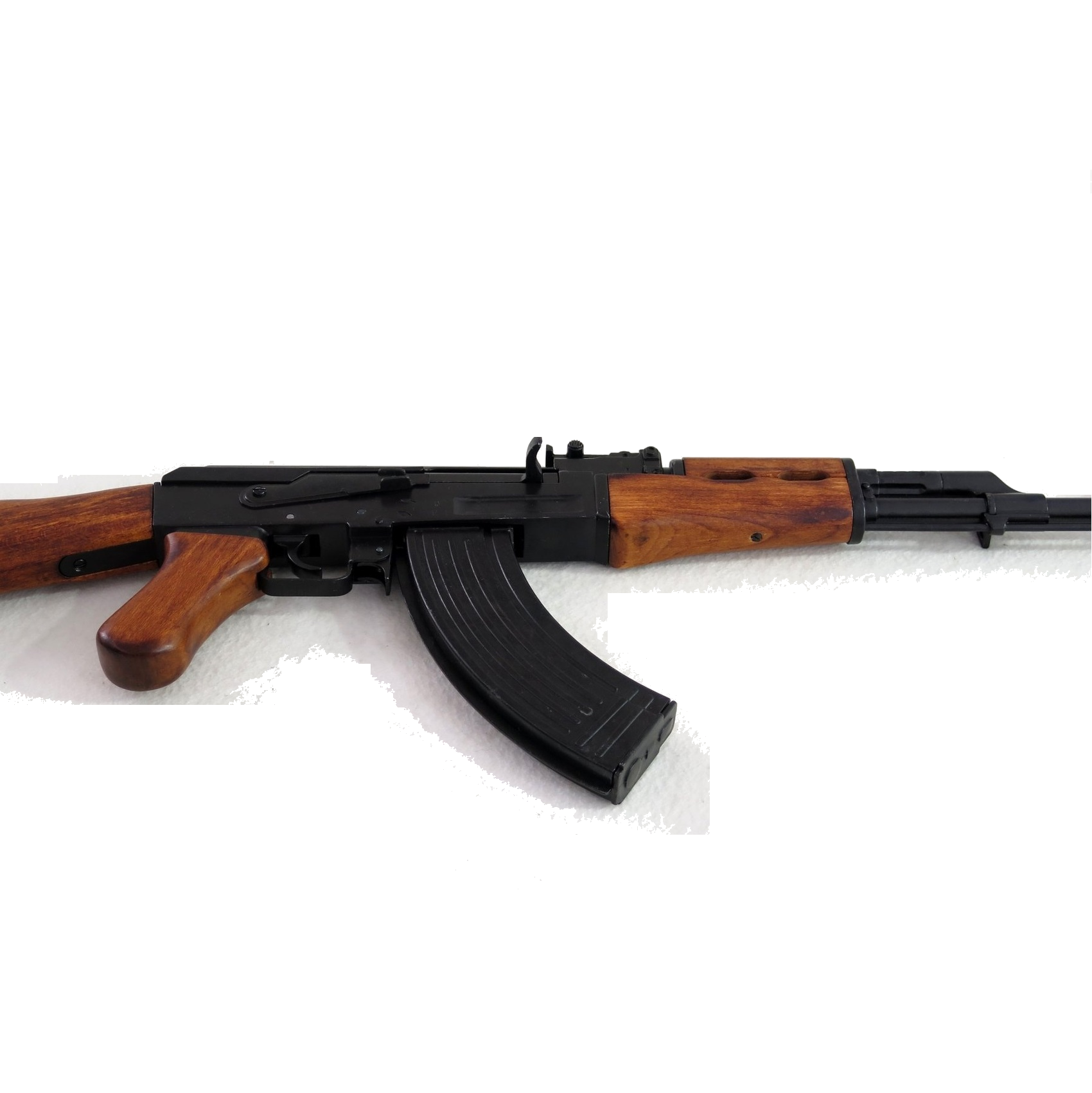 Militia AK-47 Assault Rifle (Black) Gun Replica (34 in X 14 in) 4 Militia AK-47 Assault Rifle (Black) Gun Replica (34 in X 14 in) 4