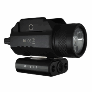 Milit PO Series Picatinny Rail Gun Attachment Surveillance Camera Device Front Side