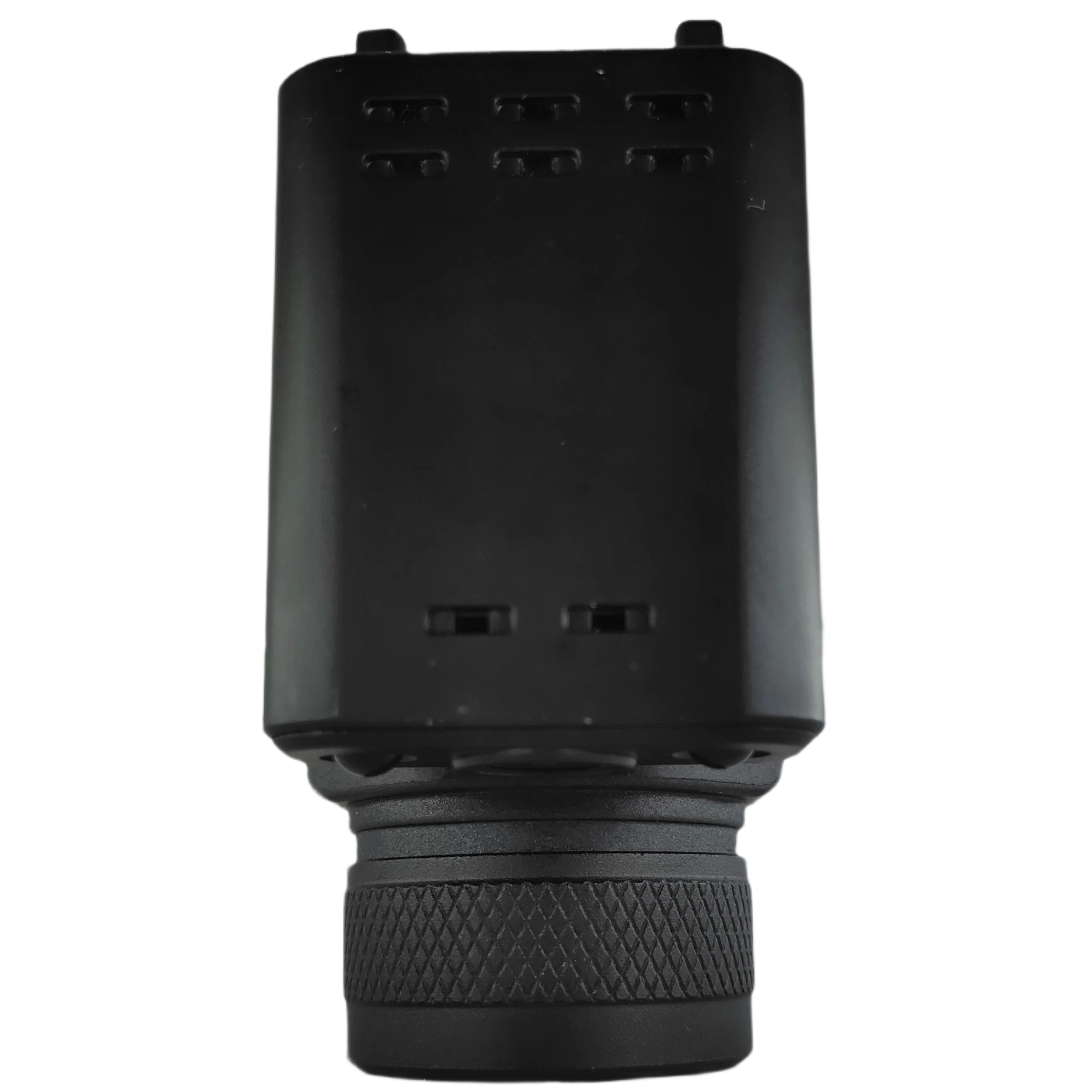 Milit Guardian Picatinny Rail Mount Bottom view of Milit Guardian showing Picatinny rail mounting interface