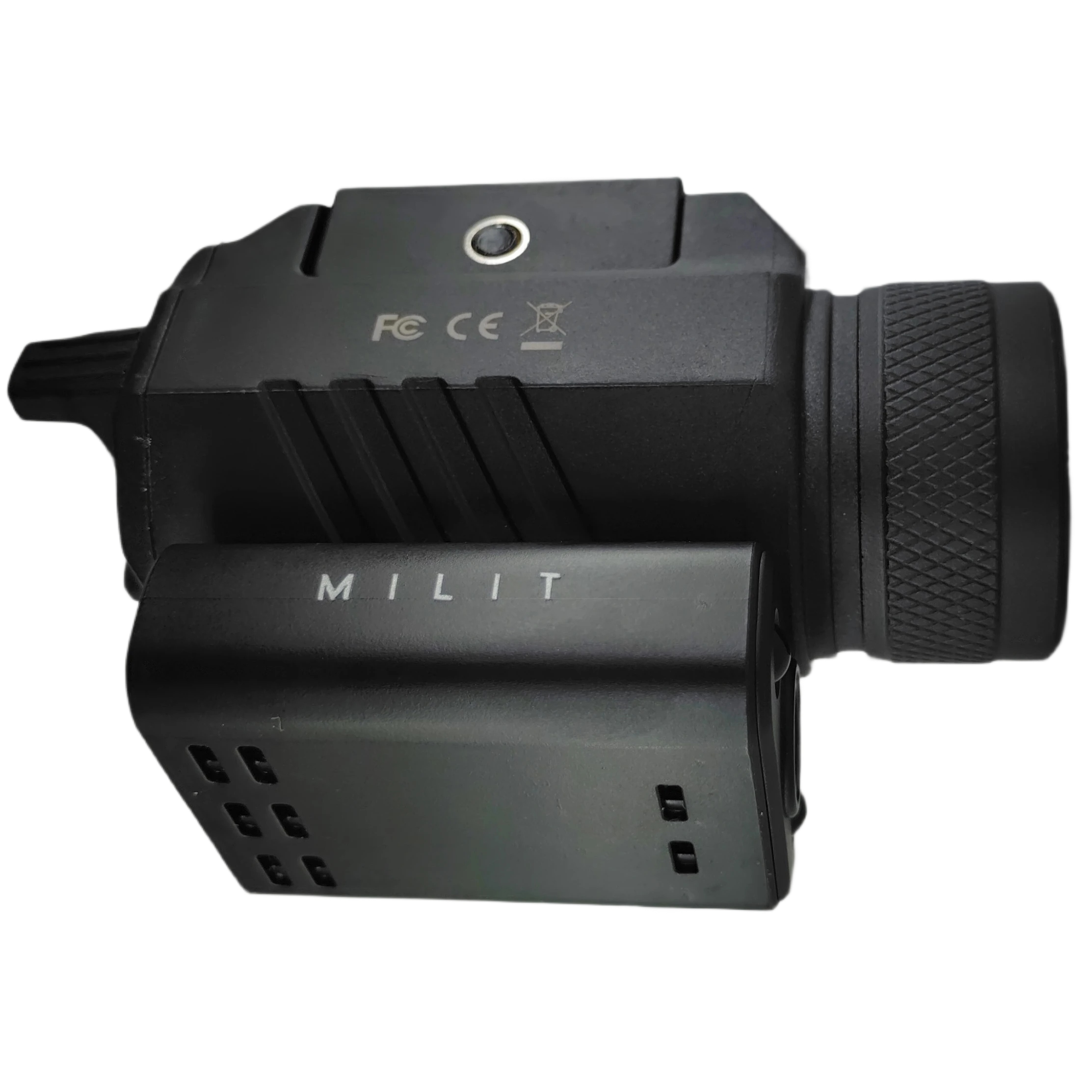 Milit Guardian Certification Markings Milit Guardian CE FCC RoHS certification markings on device housing